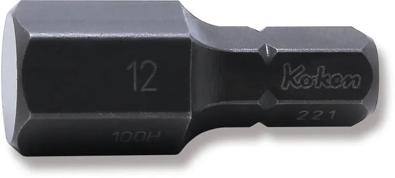 5/16 Hex Dr. Bit 12mm Hex Length 32mm