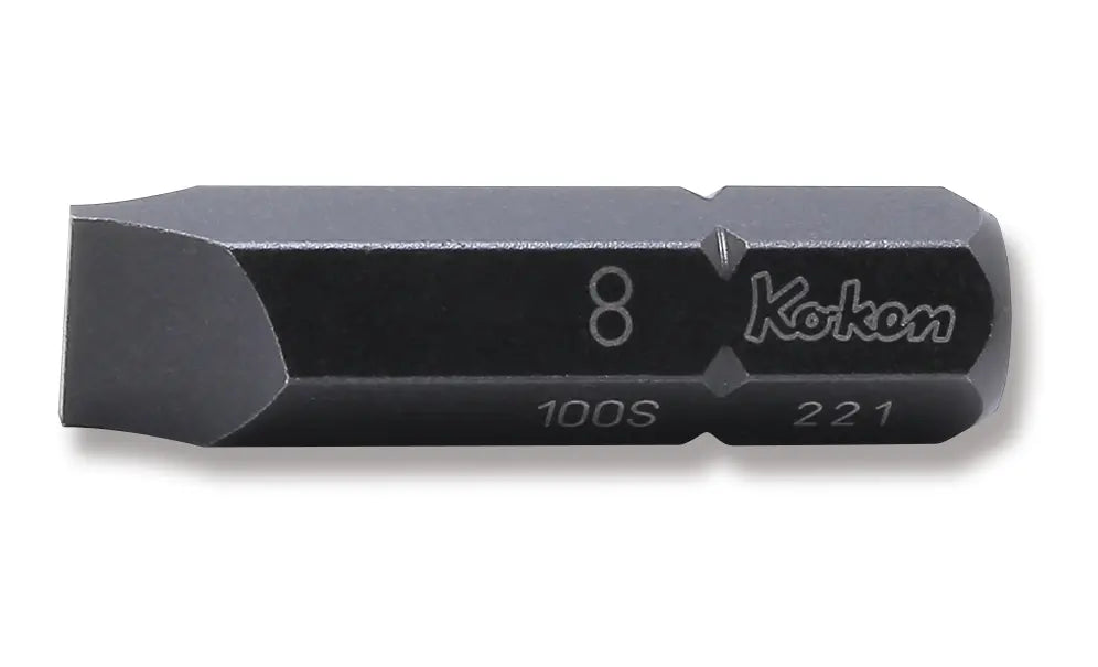 5/16 Hex Dr. Bit Slotted 1.2 x 8 Length 32mm