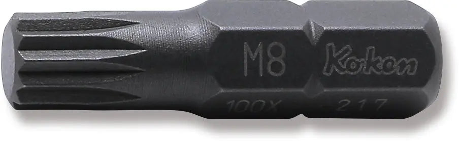 5/16 Hex Dr. Bit XZN M8 Length 32mm