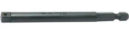 1/4 Hex Dr. Adaptor 1/4 Square Length 100mm Pin type
