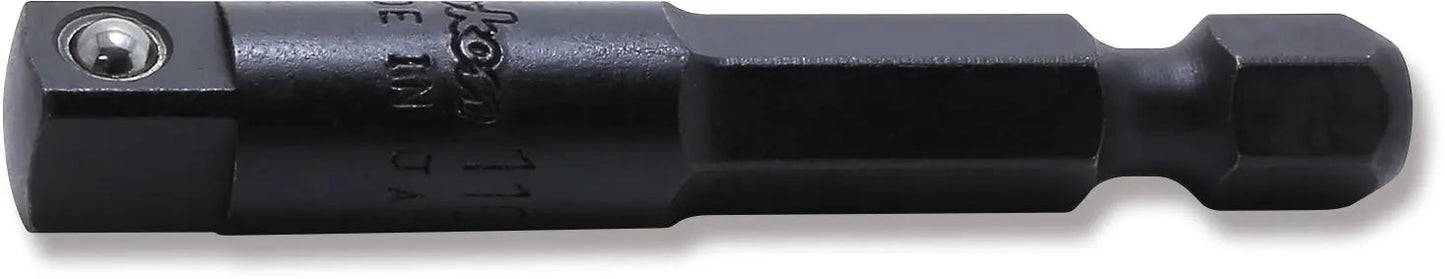 1/4 Hex Dr. Adaptor 1/4 Square Length 50mm Ball type