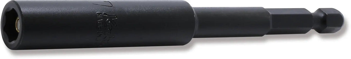 1/4 Hex Dr. Nut Setter 7mm 6 point Length 100mm Slide Magnet