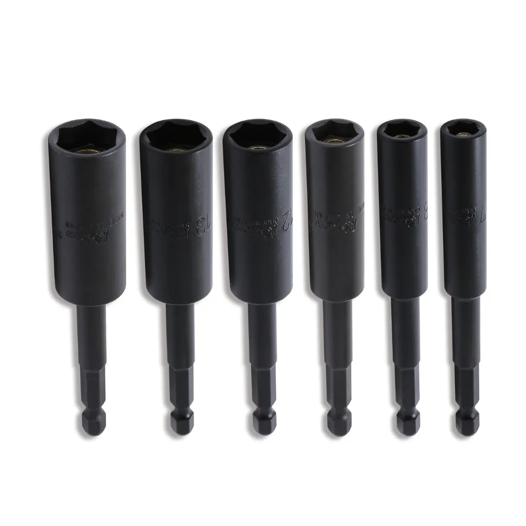 Sliding Magnet Metric Nut Setter Set 100mm Lengths - 115G.100/6