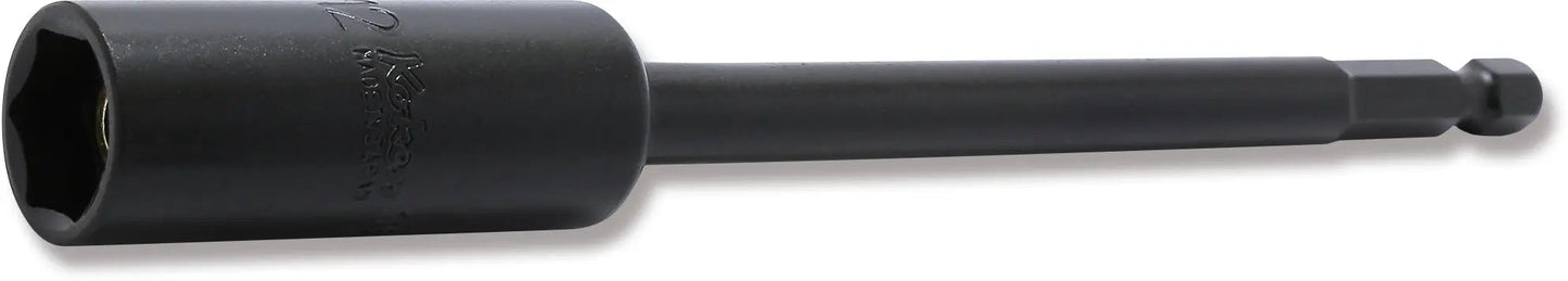 1/4 Hex Dr. Nut Setter 12mm 6 point Length 150mm Slide Magnet