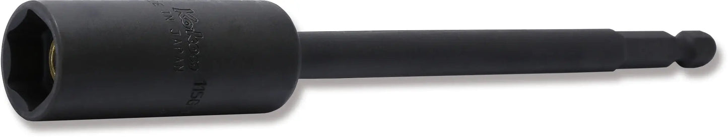 1/4 Hex Dr. Nut Setter 13mm 6 point Length 150mm Slide Magnet