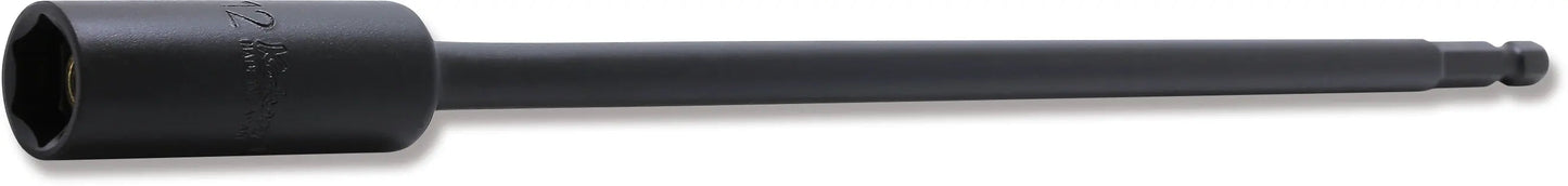 1/4 Hex Dr. Nut Setter 12mm 6 point Length 250mm Slide Magnet