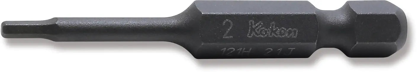 1/4 Hex Dr. Bit 2mm Hex Length 50mm