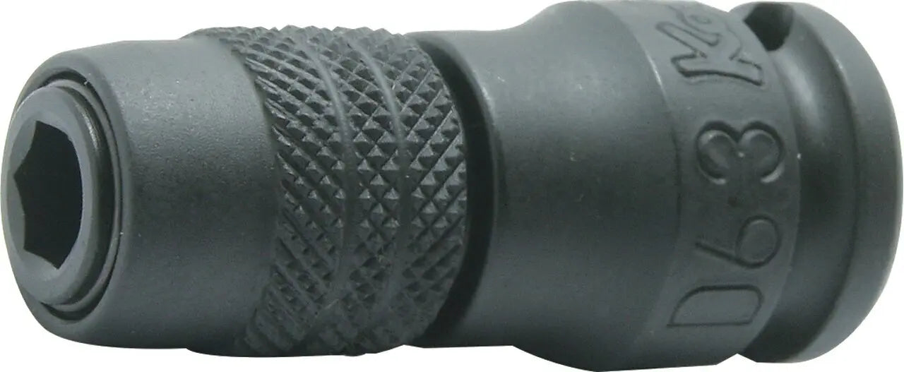 3/8 Sq. Dr. Adaptor 1/4 For 1/4H Bit Length 45mm Locking Quick release