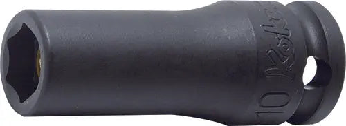 3/8 Sq. Dr. Socket 10mm 6 point Length 50mm Slide Magnet