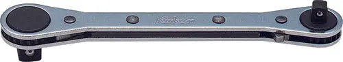 1/4" and 3/8" Sq. Dr. Dual Ratchet Handle - Length 141mm
