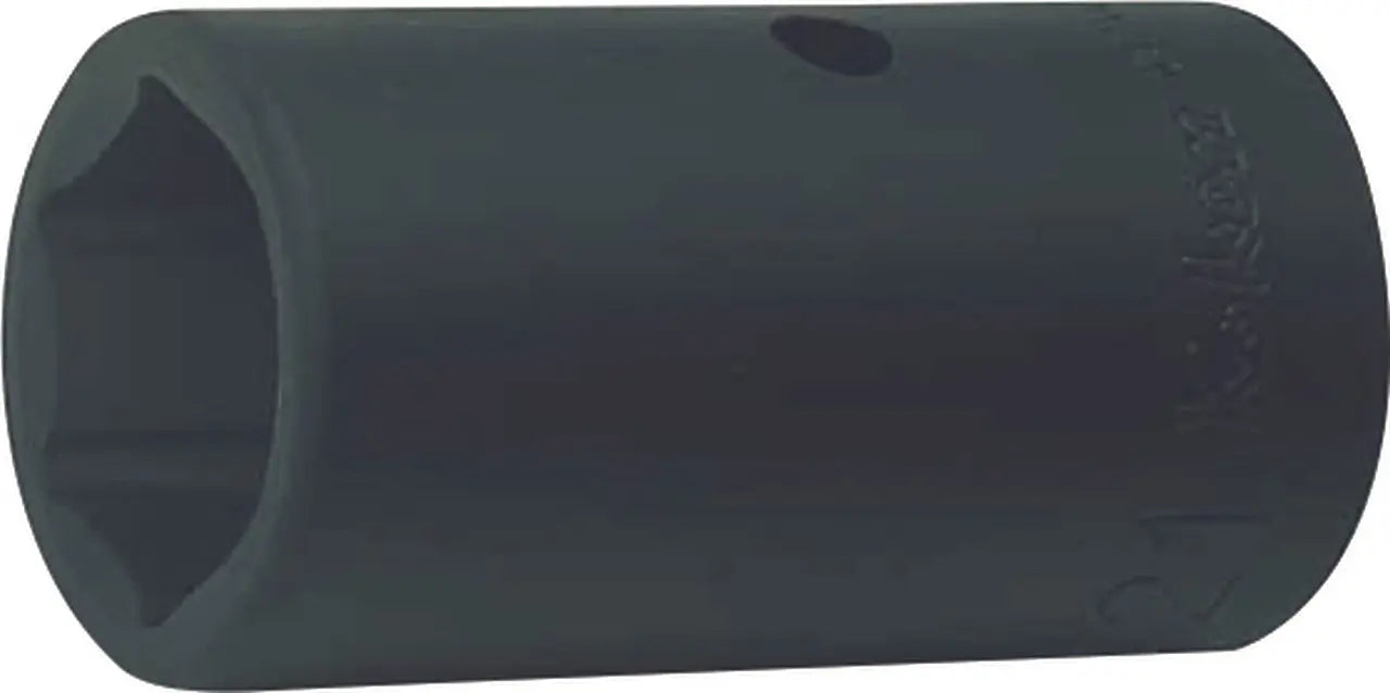 1/2 Sq. Dr. Double Ended Socket 17 x 19mm 6 point Length 48mm