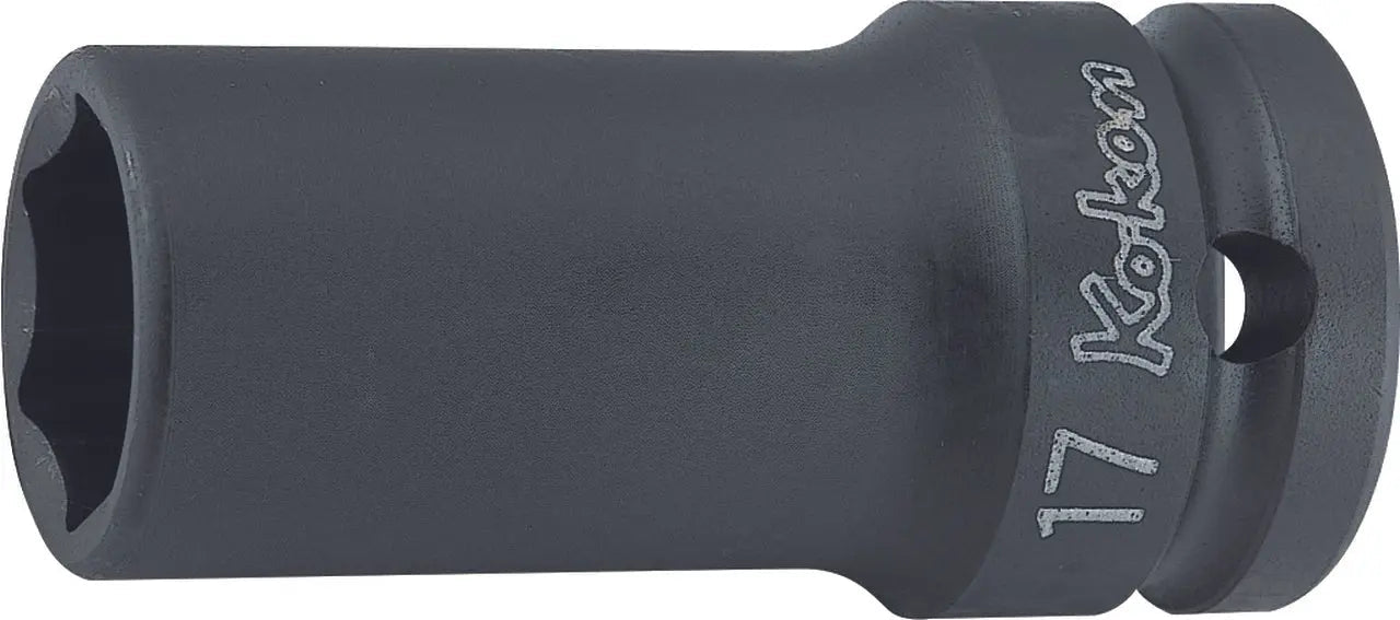 1/2 Sq. Dr. Socket 12mm 6 point Length 60mm Thin walled