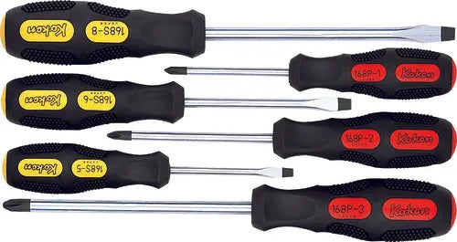 Screwdriver 1 PH1-2-3/SL5-6-8 6 pieces