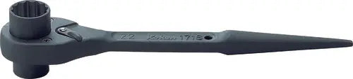 Spud Ratchet 13 x 17mm 12 point Length 250mm