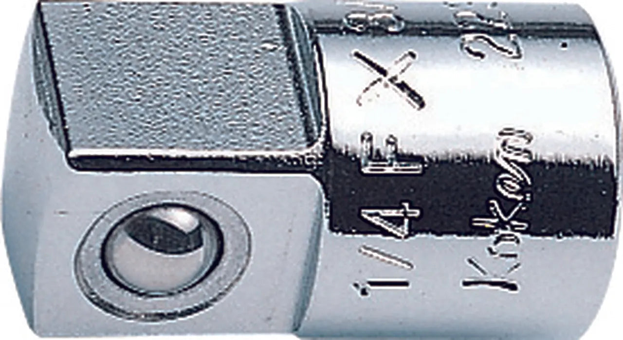 1/4 Sq. Dr. Adaptor 3/8 Square Length 22mm