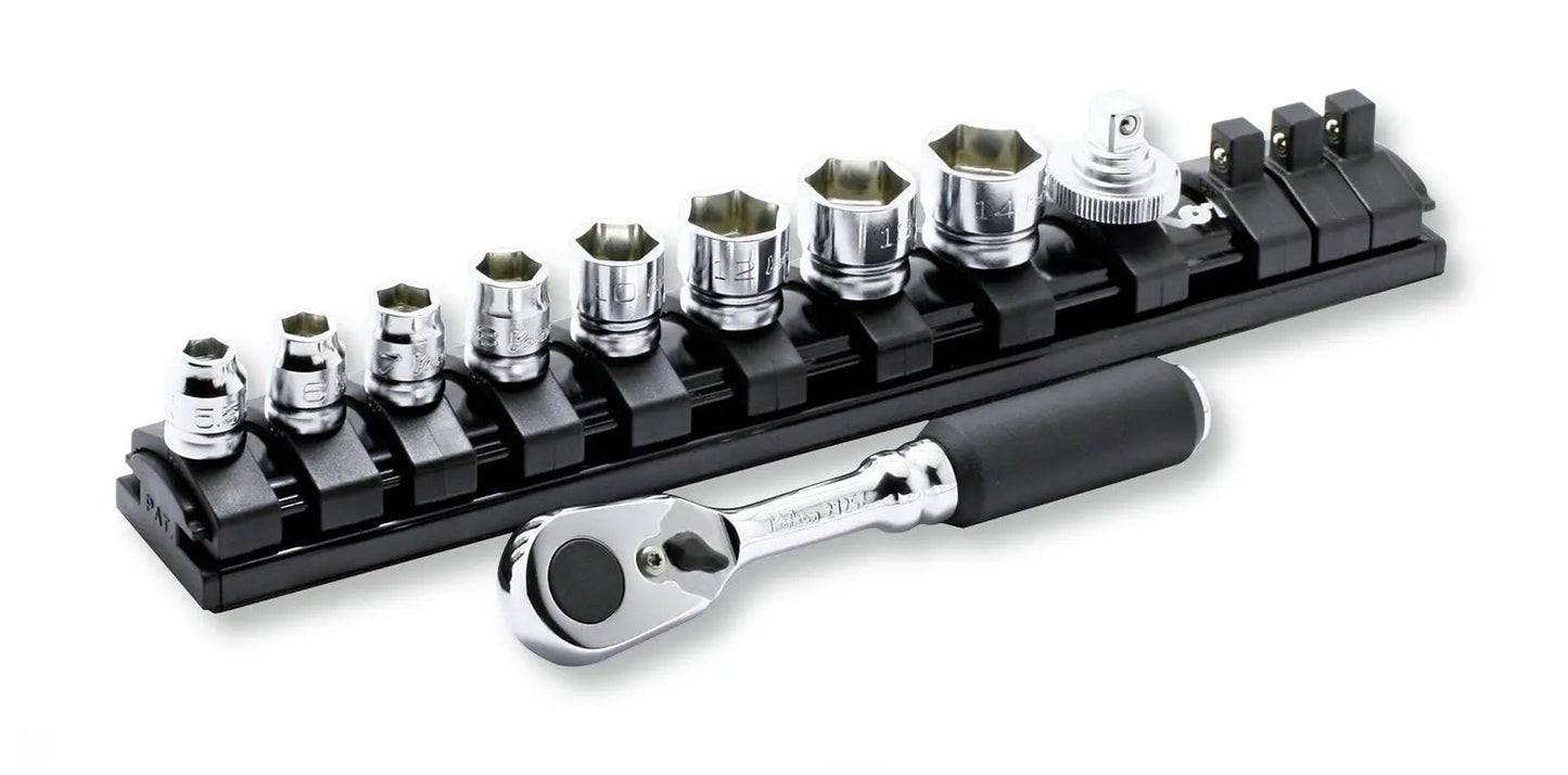 1/4 Sq. Dr. 10 Piece Z-Series 6-Point Socket Set 5.5-14mm