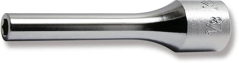 1/4 Sq. Dr. Socket 1/8 6 point Length 50mm