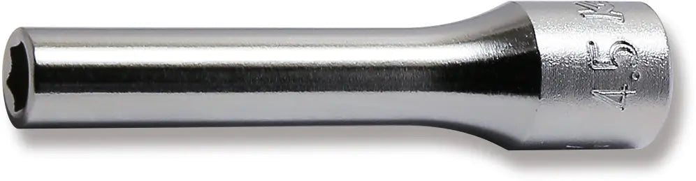 1/4 Sq. Dr. Socket 4.5mm 6 point Length 50mm