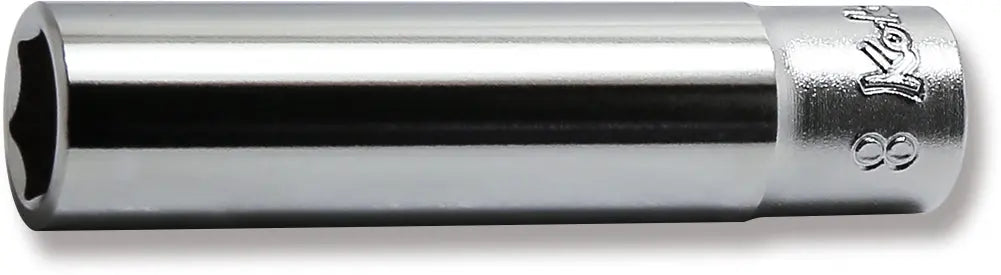 1/4 Sq. Dr. Socket 8mm 6 point Length 50mm