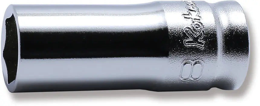 1/4 Sq. Dr. Socket 8mm 6 point Length 30mm Z-series