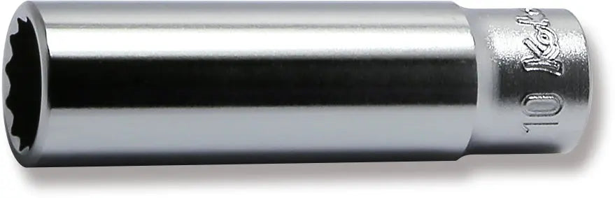 1/4 Sq. Dr. Socket 10mm 12 point Length 50mm