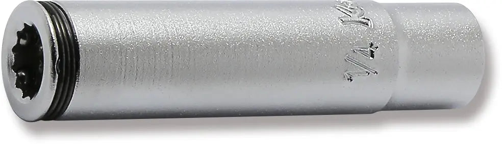 1/4" Sq. Drive 12-Point SAE Deep Nut Grip Socket in 1/4