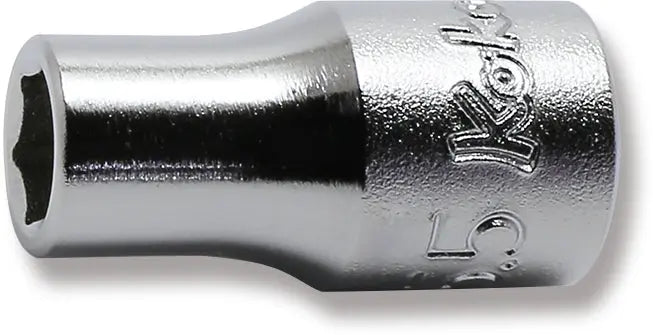1/4 Sq. Dr. Socket 5.5mm 6 point Length 22mm