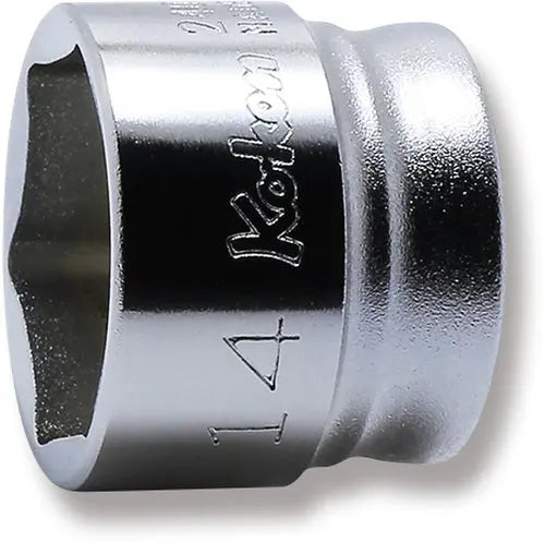1/4 Sq. Dr. Socket 14mm 6 point Length 15mm Z-series