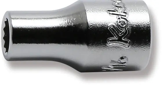 1/4 Sq. Dr. Socket 3/16 12 point Length 22mm
