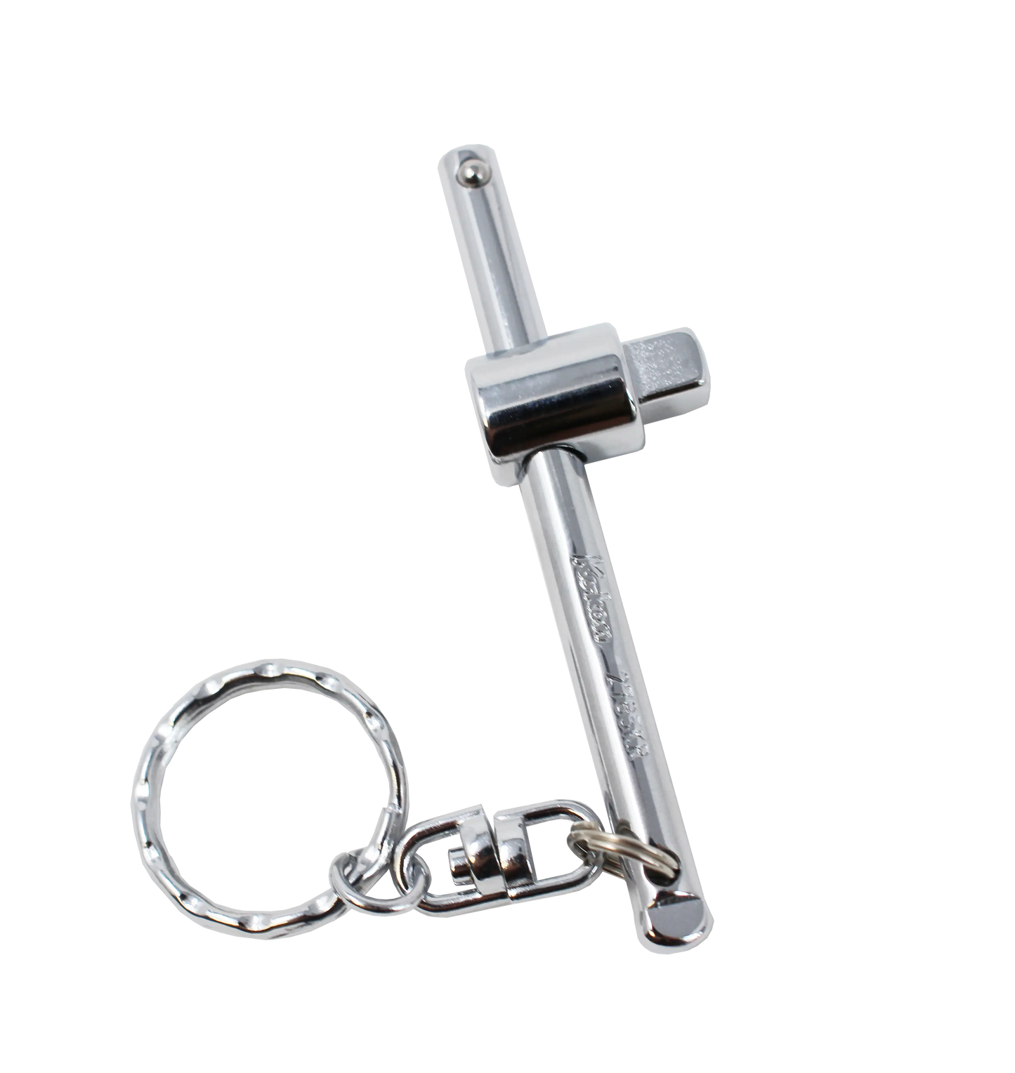 1/4 Sq. Dr. Sliding T Handle Key Ring - Length 75mm