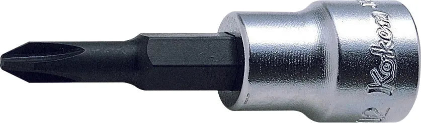 3/8 Sq. Dr. Bit Socket PH3 Length 60mm