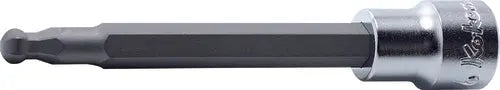 3/8 Sq. Dr. Bit Socket 8mm Ballpoint Hex Length 160mm