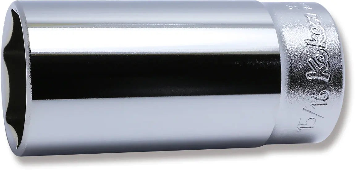 3/8 Sq. Dr. Socket 15/16 6 point Length 65mm