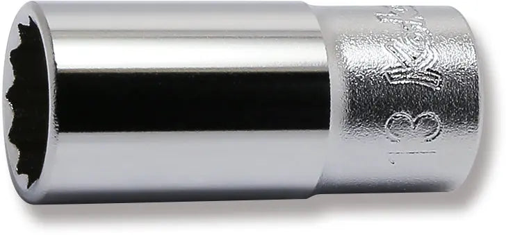 3/8 Sq. Dr. Socket 13mm 12 point Length 40mm