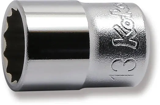 3/8 Sq. Dr. Socket 13mm 12 point Length 26mm