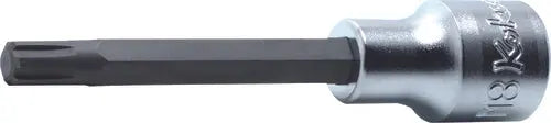 1/2 Sq. Dr. Bit Socket Ribe-CV M10 Length 100mm
