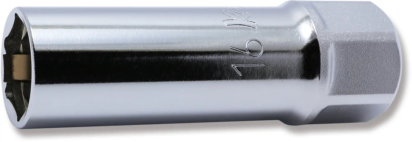 1/2 Sq. Dr. 6-Point Clip Type Spark Plug Socket 16mm