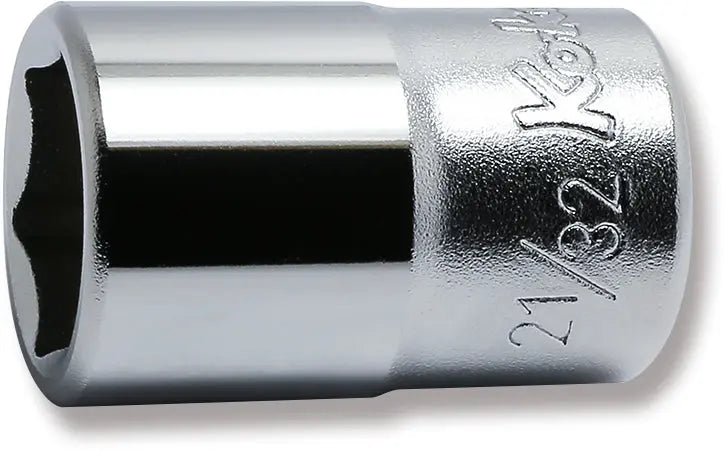1/2 Sq. Dr. Socket 21/32 6 point Length 37mm