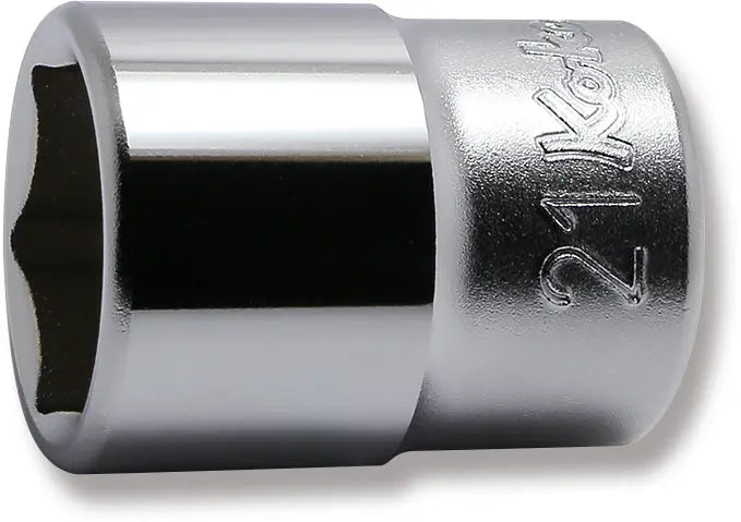 1/2 Sq. Dr. Socket 21mm 6 point Length 38mm