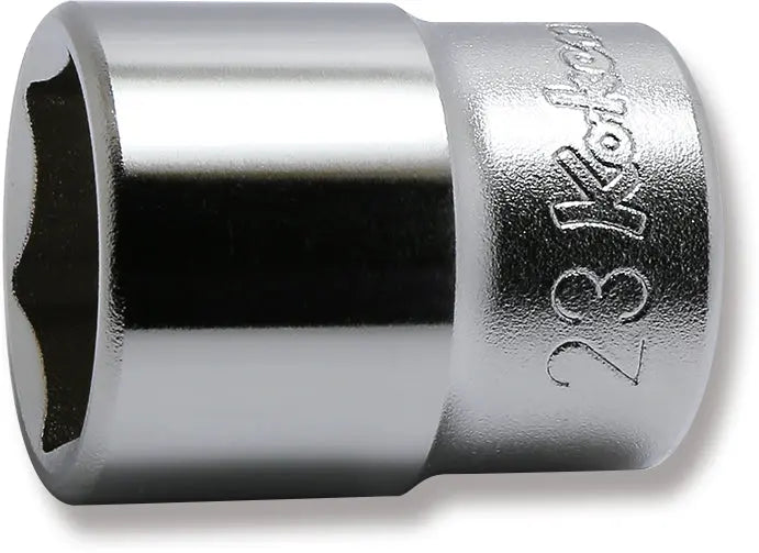 1/2 Sq. Dr. Socket 23mm 6 point Length 40mm