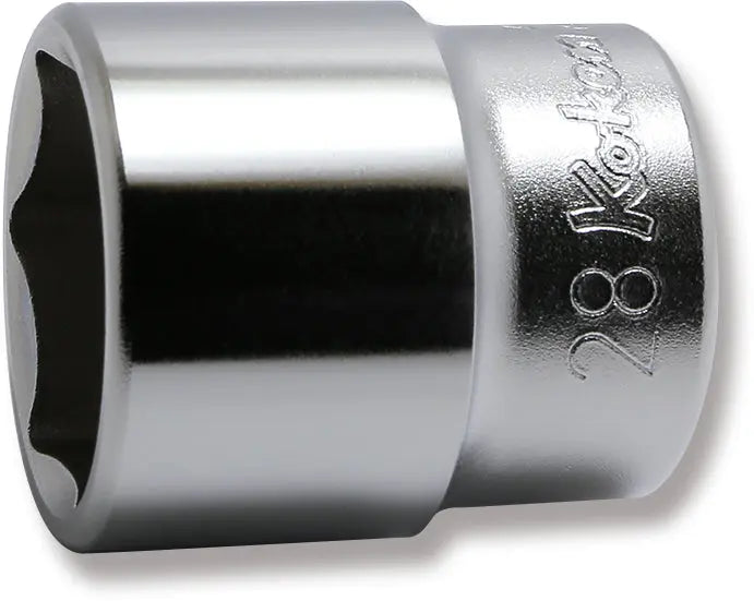 1/2 Sq. Dr. Socket 28mm 6 point Length 43mm