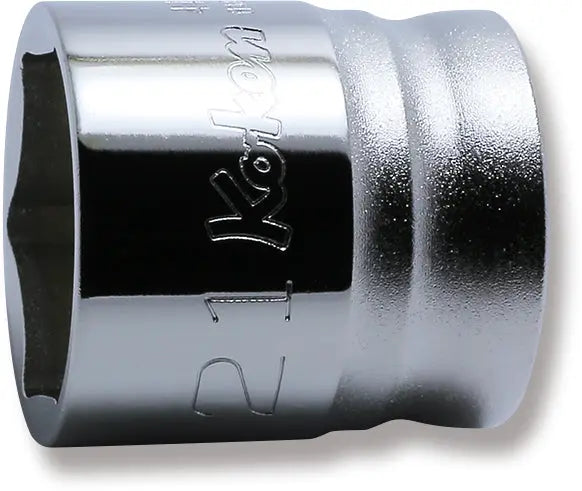 1/2 Sq. Dr. Socket 21mm 6 point Length 29mm Z-series