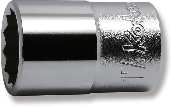 1/2 Sq. Dr. Socket 17mm 12 point Length 37mm
