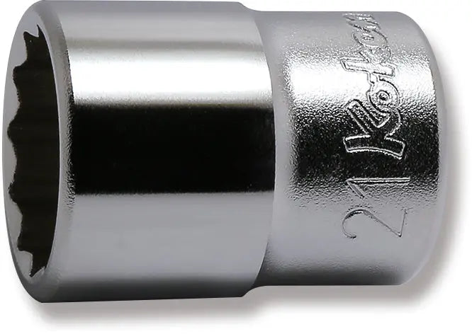 1/2 Sq. Dr. Socket 21mm 12 point Length 38mm