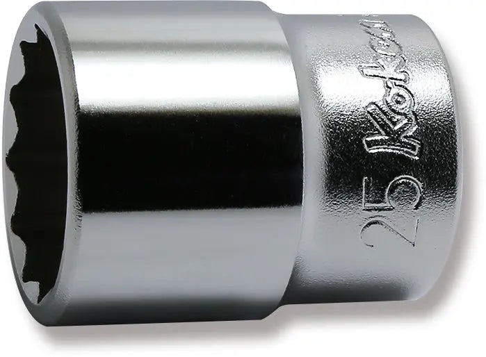 1/2 Sq. Dr. Socket 25mm 12 point Length 42mm