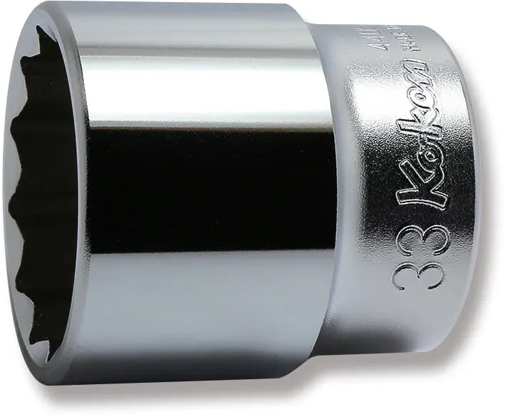 1/2 Sq. Dr. Socket 33mm 12 point Length 47mm