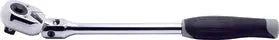 1/2 Sq. Dr. Ratchet Handle 24 teeth Flexible Head Length 330mm Push Button Plastic Handle