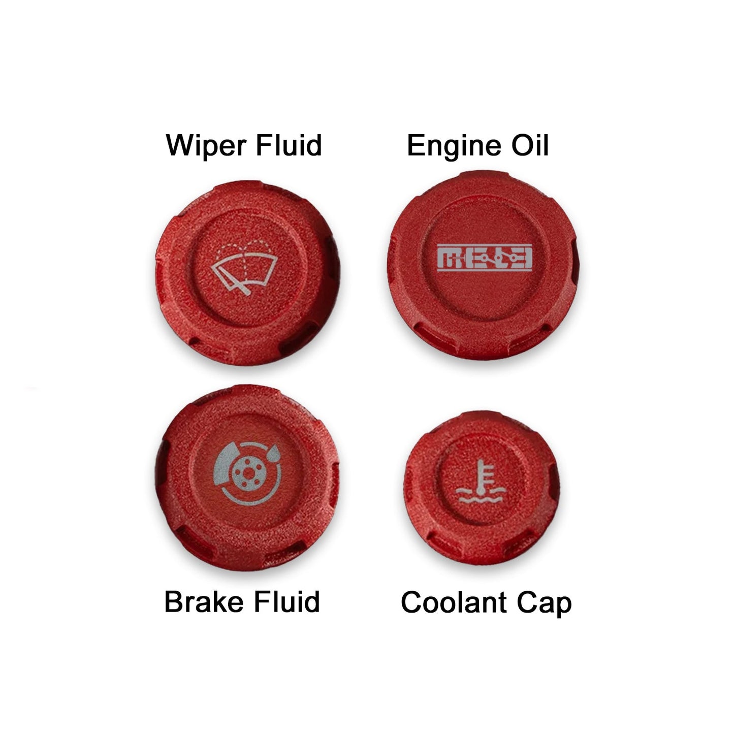 MeLe x Billetworkz Subaru Engine Bay Cap Set For 2014+ Forester