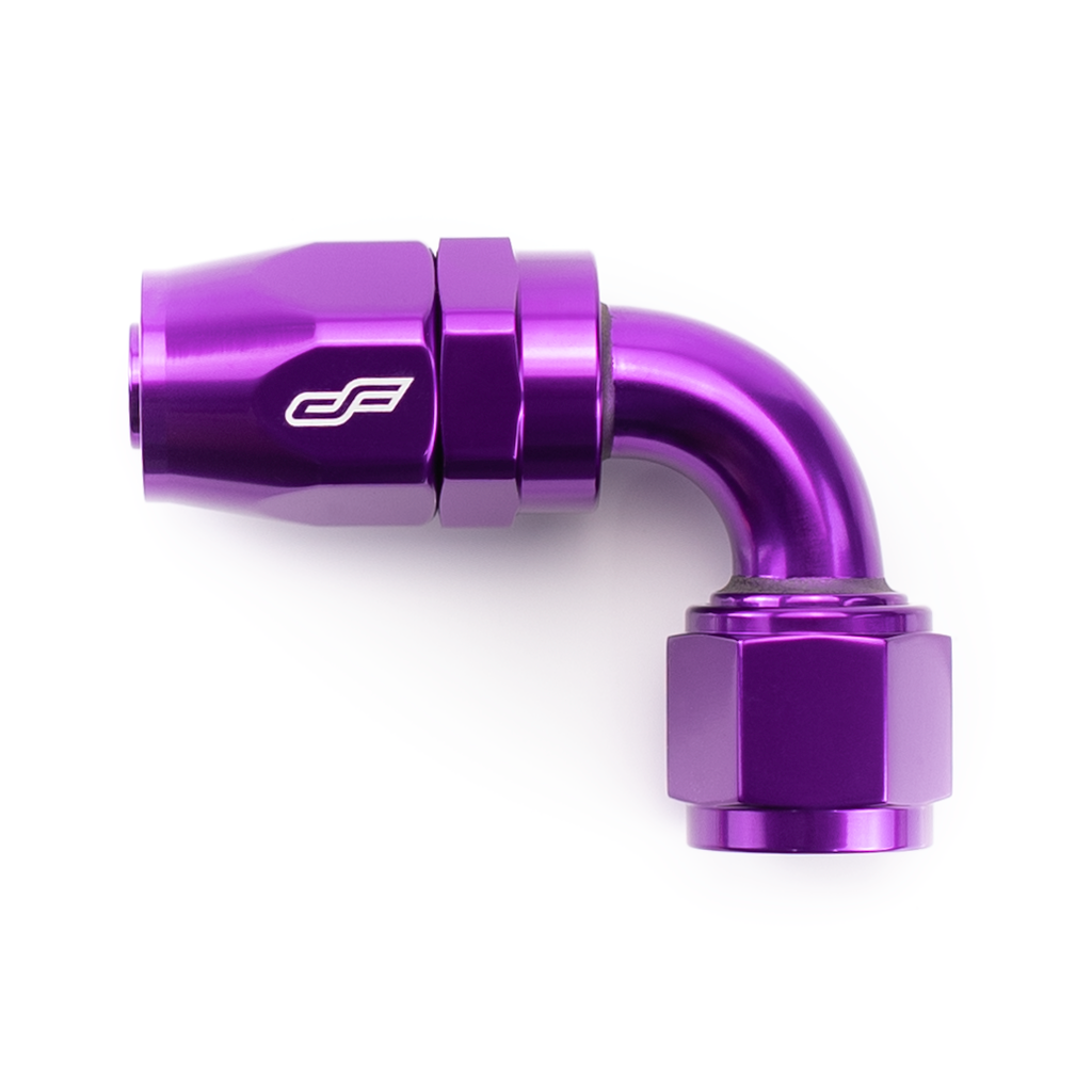 -08 AN 90 Degree Female Aluminum Hose End Fitting