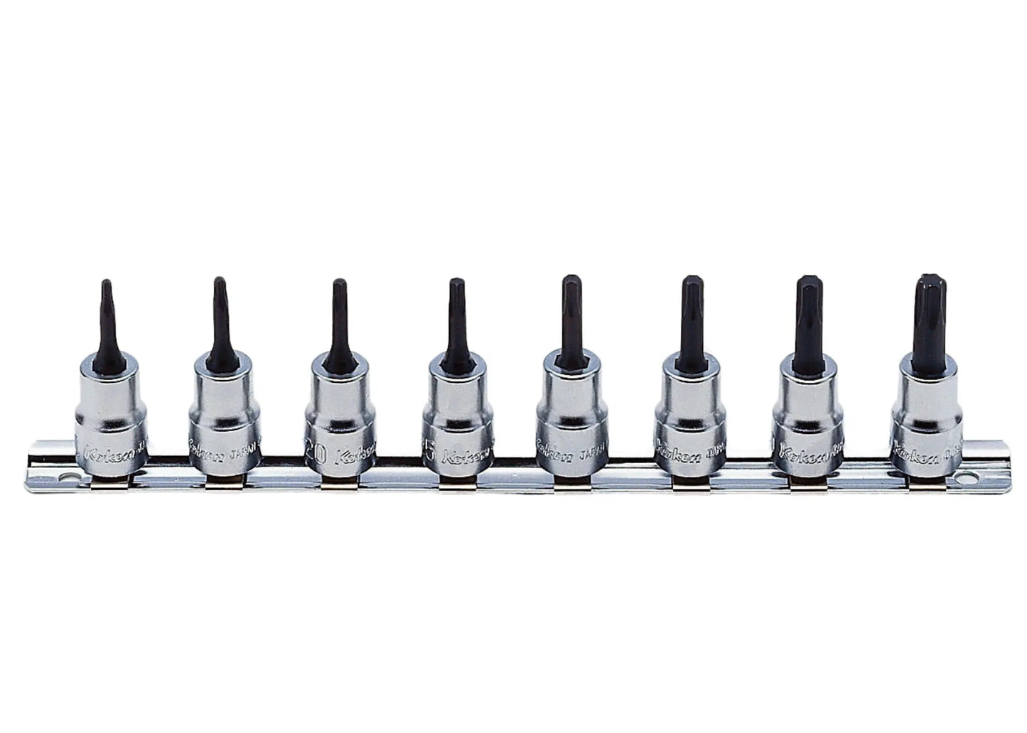 3/8 Sq. Dr. 8 Piece TORX® Bit Socket Set TORX T10-T45